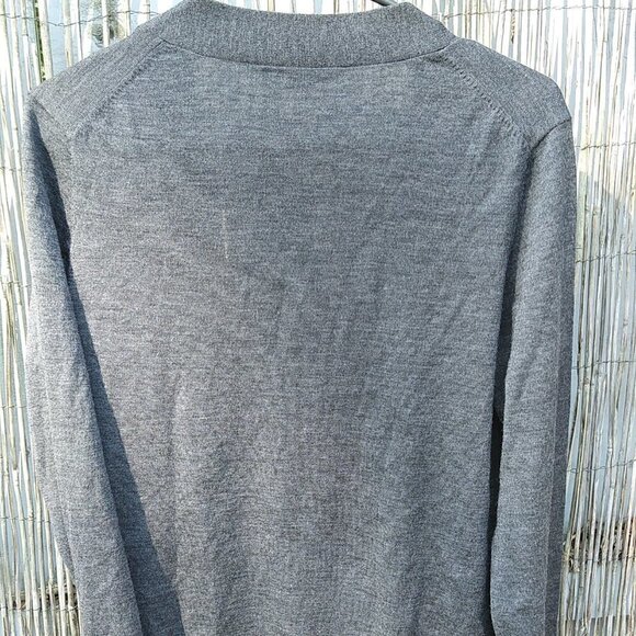 BCBG Maxazria Gray Cardigan - M - Picture 10 of 13